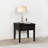 Hayu 1-Drawer Square End Table Distressed Java