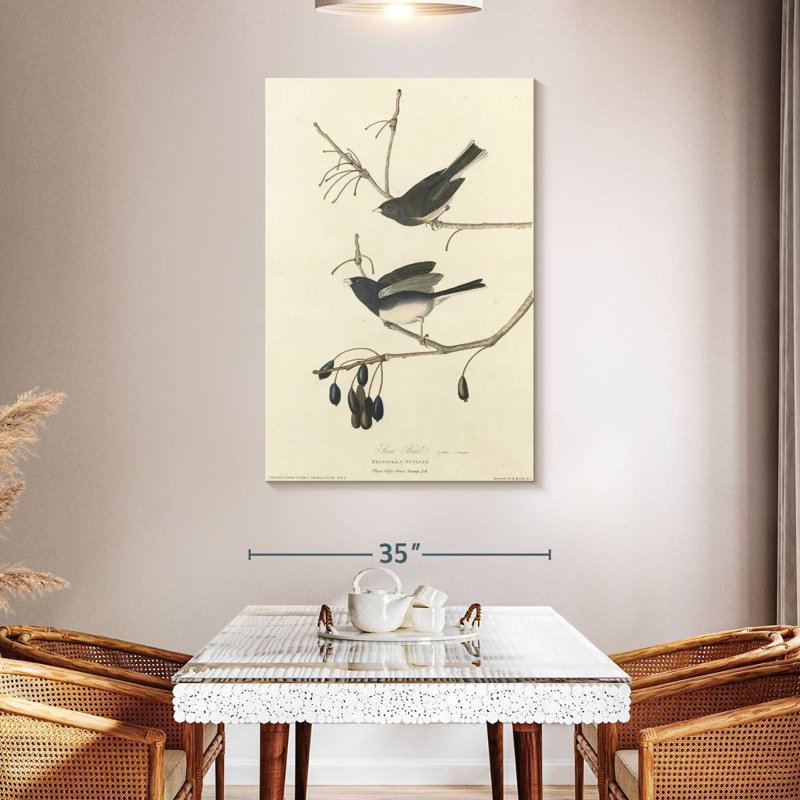 Keiri Snow Bird, 48" H x 32" W