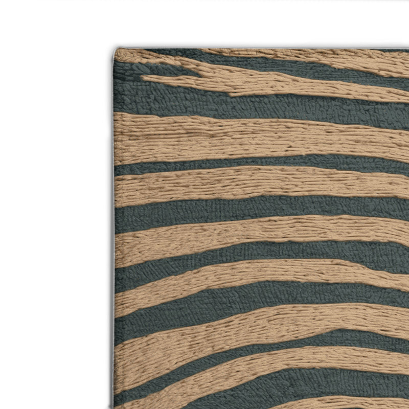 Tapis intérieur et extérieur gris Nature, Rectangulaire 2 pi x 3 pi