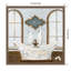 "Villa Bath I", reproduction encadrée sur toile par Gina Ritter-2130137376