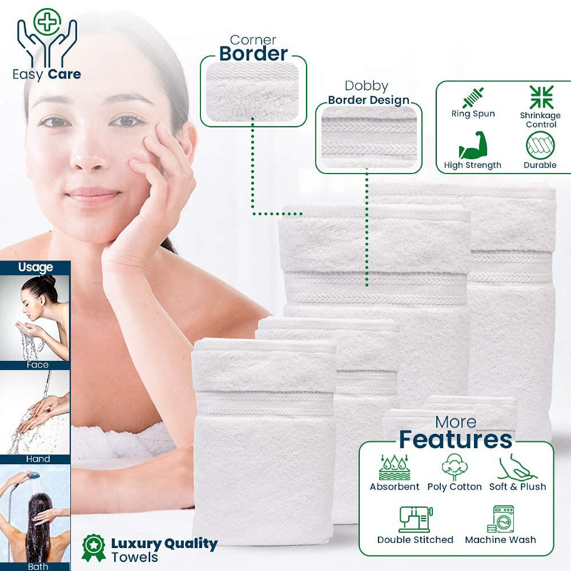 Serviettes de bain Lundi