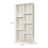  Bomeda 7-Cube Reversible Open Shelf Bookcase, Storage Organizer, White-1622134702