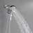 9-Spray Wall Mount Dual Shower Head And Handheld Shower Head Shower Faucet 1.8 GPM