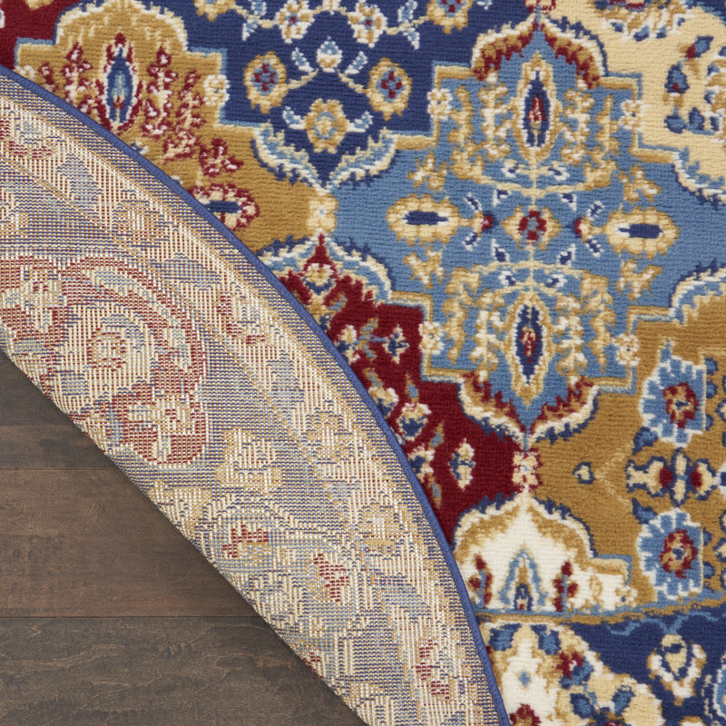 Chattahoochee Oriental Indoor Rug, Round 8'