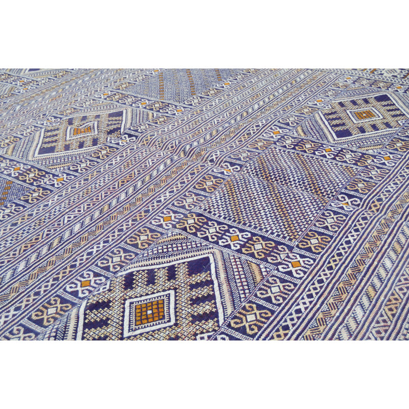 One-of-a-Kind Rectangle 6'4" x 9'8" Hand Knotted Area Rug