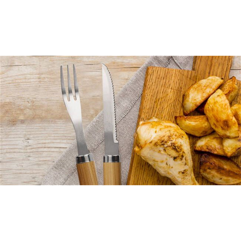 Belfry Kitchen Dorlean 30 Utensil Set, Brown