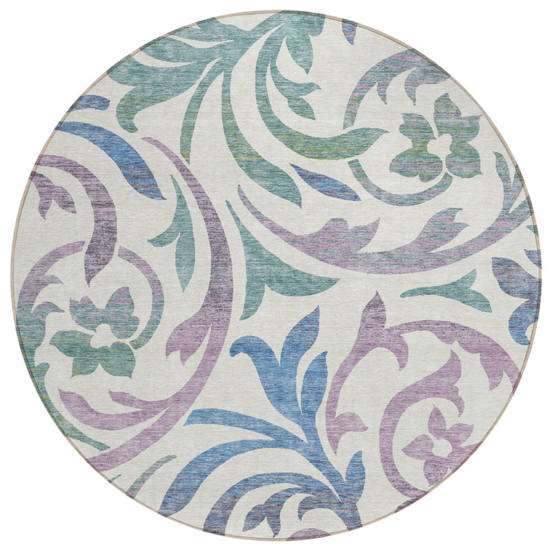 Tapis rond 8 po