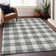 Premium Machine Washable Prisco Gray Rug