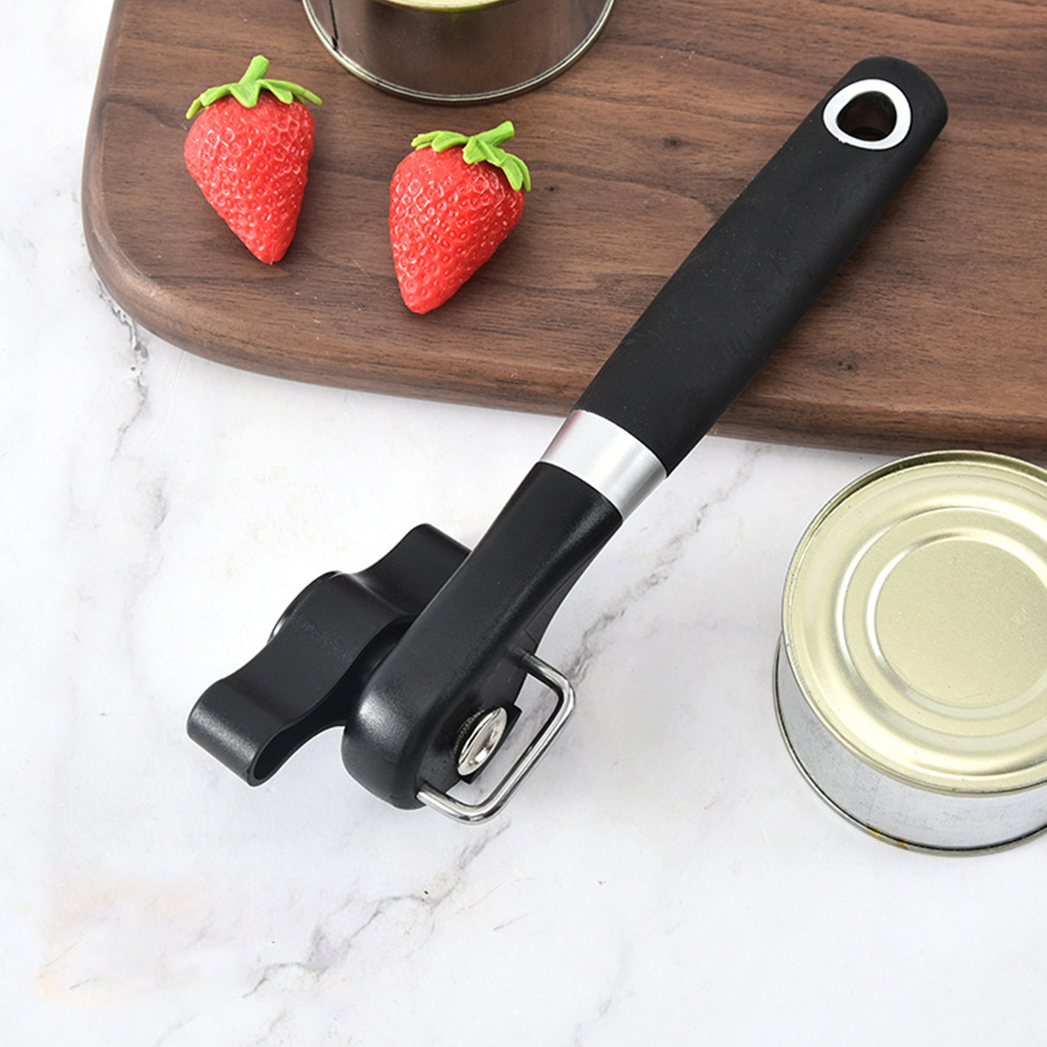 Electric Can Opener - Automatic Can Opener For Kitchen, Portable Battery Can  Opener, Can Opener Safety Steel Alloy