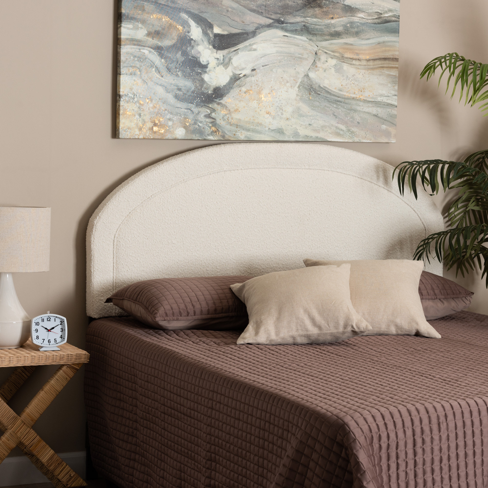 Latitude Run® Allen Queen Upholstered Panel Headboard & Reviews - Wayfair Canada