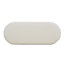 Banc de rangement ovale rembourré Fuji-1645424415