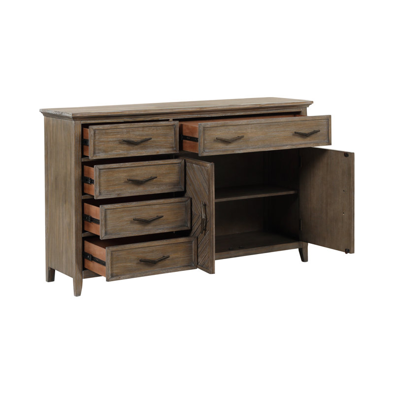 Fryar 64'' W 5 - Drawer Dresser