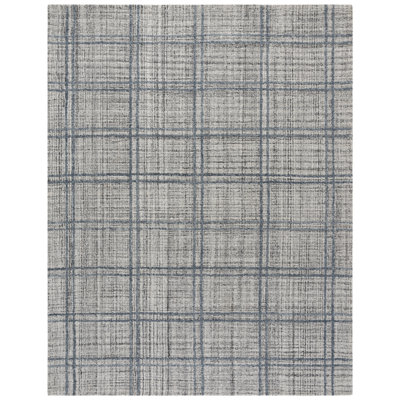 Abstract 155 Area Rug In Dark Grey
