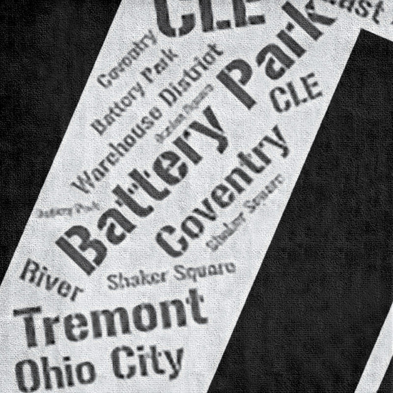 Bath Towel, Black, Microfiber, Cleveland