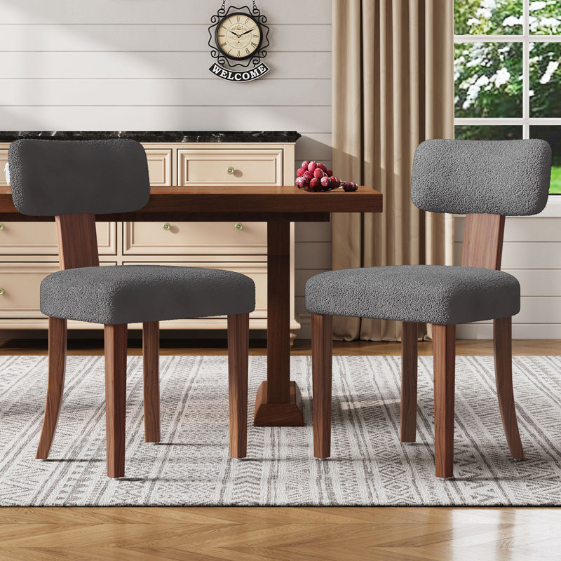 Cenie 18.5'' H Upholstered Side Chair, Gray