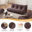 Chauffeuse à compression sans accoudoirs, fauteuils à billes en mousse à mémoire de forme ergonomique, méridienne pour salon, chambre à coucher, bureau