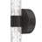 Acton 21 In. 2-Light Stone Texture Armed Wall Sconce Rechargeable Acrylic Wallchiere-1645068618