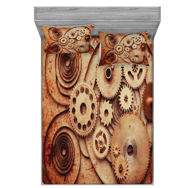 Microfiber Sheet Set, Full Sheet Set with Fitted Sheet
