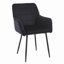 Kilduff Velvet Upholstered Dining Chair with Armrests-110990743-129588259
