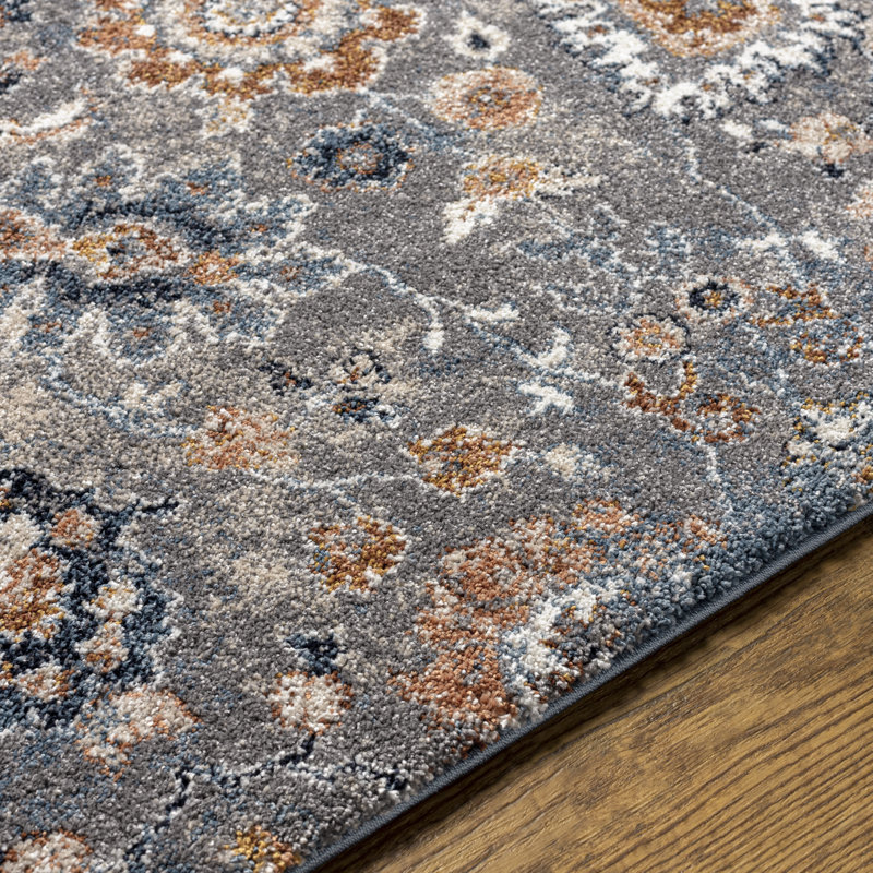 Hodder Oriental Indoor Rug, Rectangle 6'7" x 9'6"