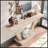 60 Inches Vintage Distressed Wood Entryway Bench With 2-Tier Storage, Rustic Design For Hallways And Living Rooms-1116765707