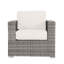 Chaise de patio avec coussins Jaxstin-1020672907