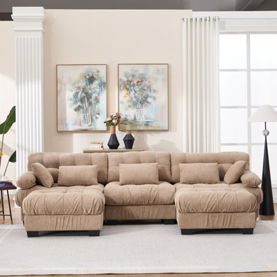 Canapé modulaire moderne avec assise profonde et confort