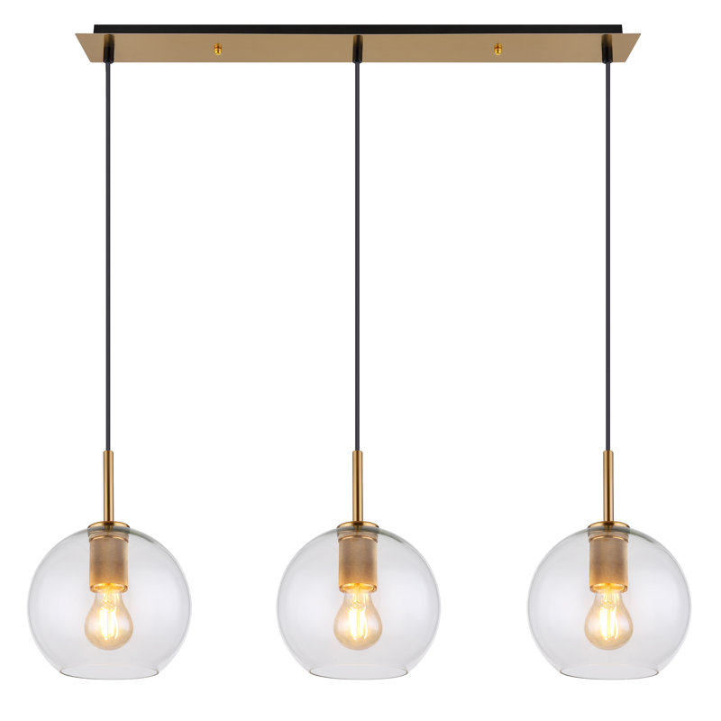 Balais 3 - Light Brass Pendant