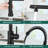 Single handle kitchen faucet with two pull-down water outlet modes-114504760