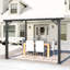 Mandalc Aluminum Pergola with Canopy-182264082-182264087