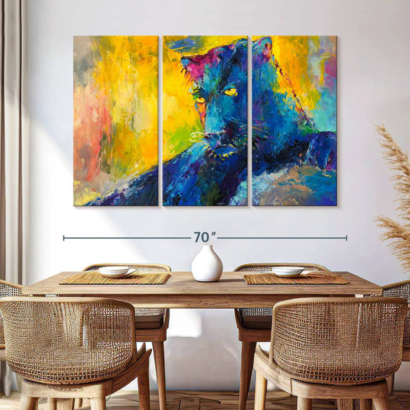 Brampt Black Panther Colors, 42" H x 65" W
