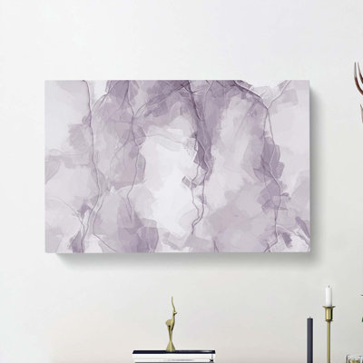 Lines Of Freedom In Abstract - Wrapped Canvas Painting