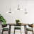 Tinslie 14.2" Width 1 - Light Black LED Single Pendant