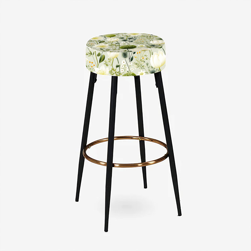 Ensemble de 2 tabourets de bar Earthy Zen Garden - Plants