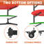 Freestanding 3-tier Kayak & Canoe Storage Rack With Adjustable Arms, Weather-resistant Steel Frame, 41'' H, Black