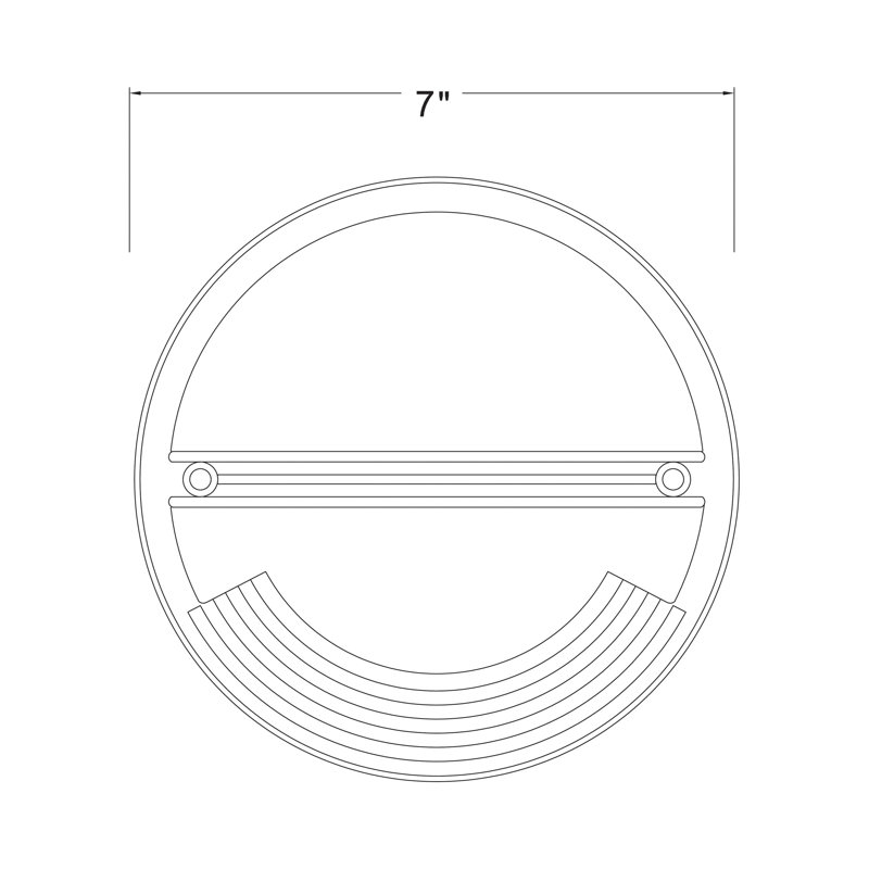Flare LED Uni-Directional Well Light