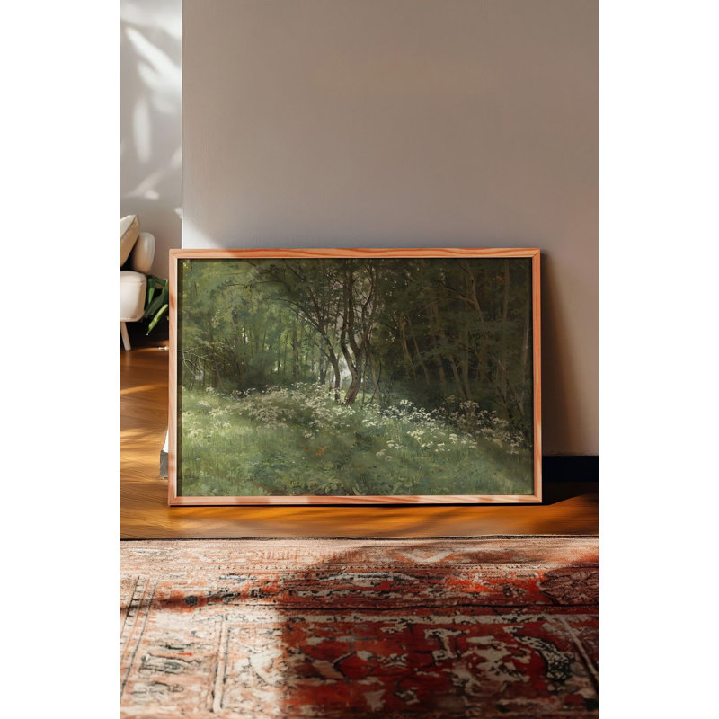 Peinture décorative encadrée