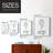 Simple Things Sketch Framed Print - Solid Wood