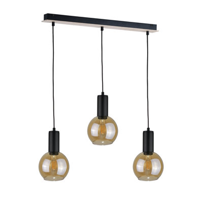 Bourgoin 3 - Light Kitchen Island Pendant