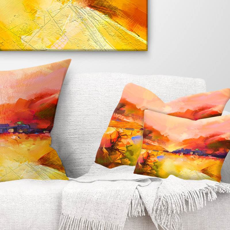 Reversible Throw Pillow