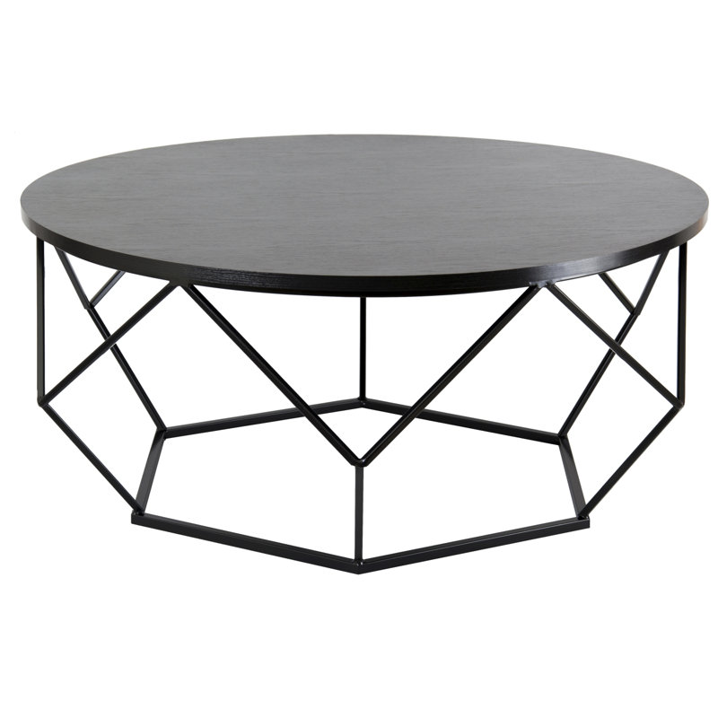 Frame Coffee Table, Black, Black