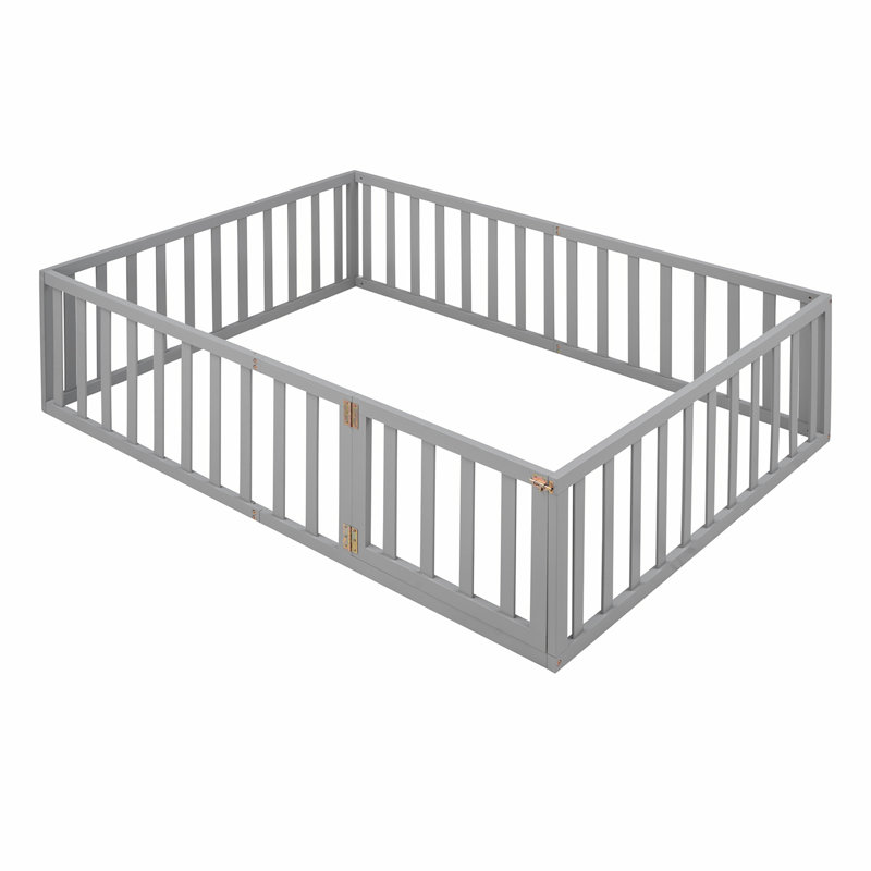Kids Daybed, Gray, Full 