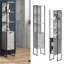 33Cm W x 185Cm H x 33Cm D