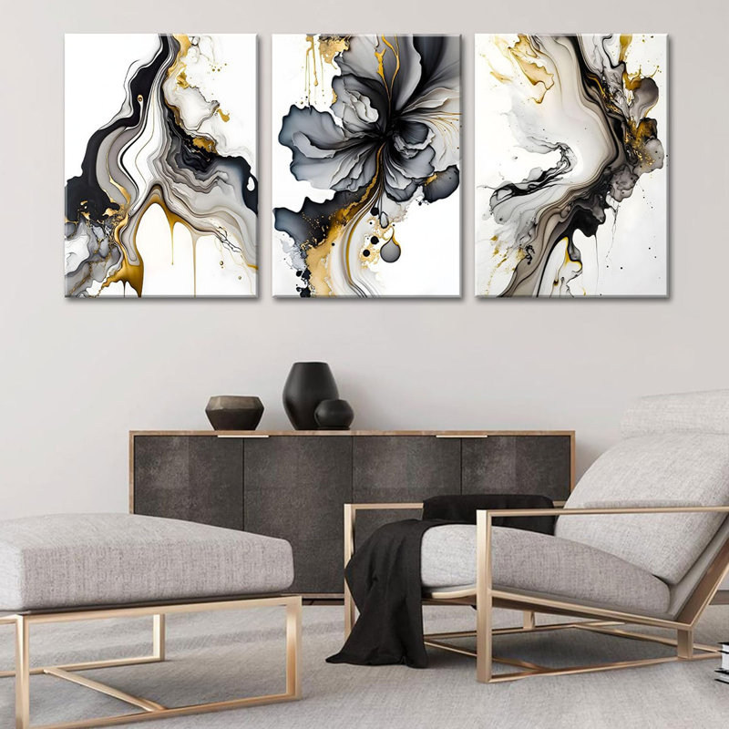 3 Piece Wrapped Canvas Print
