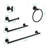 9 Piece Stainless Steel Bathroom Towel Rack Set Wall Mount-709818545