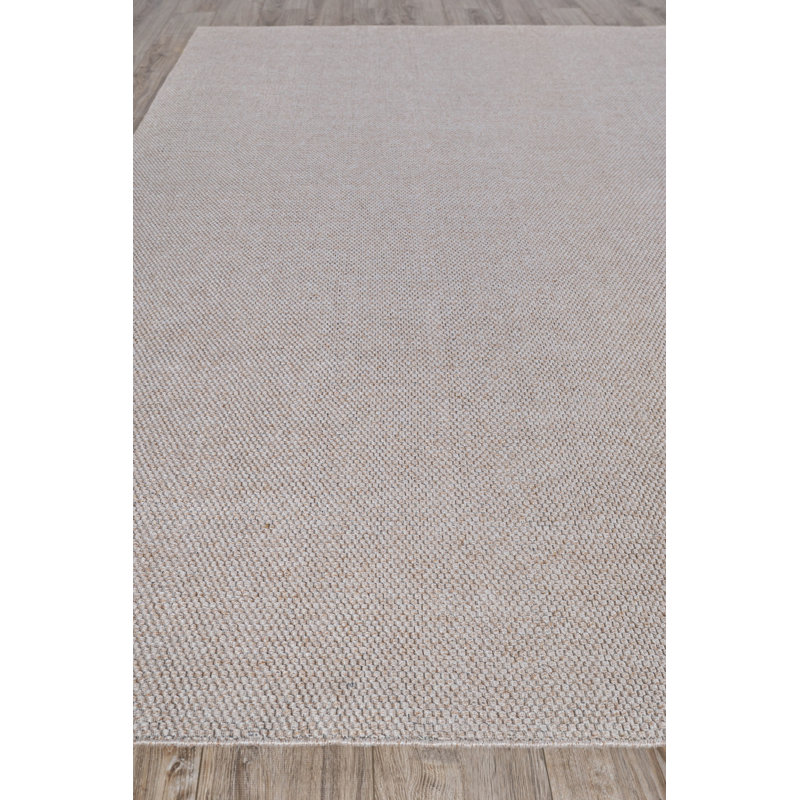 Bali Area Rug in Beige, Rectangle 6' x 9'