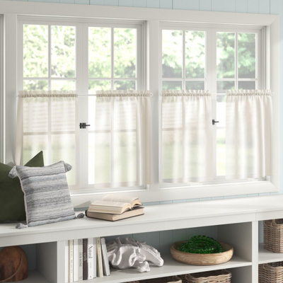 Sheer Curtain Panel Pair