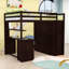 Lit mezzanine avec bureau, tiroirs et garde-robe-1245260587-1245260585