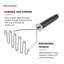 KitchenAid® Gourmet Stainless Steel Wire Masher, 10.24-Inch-1605494212