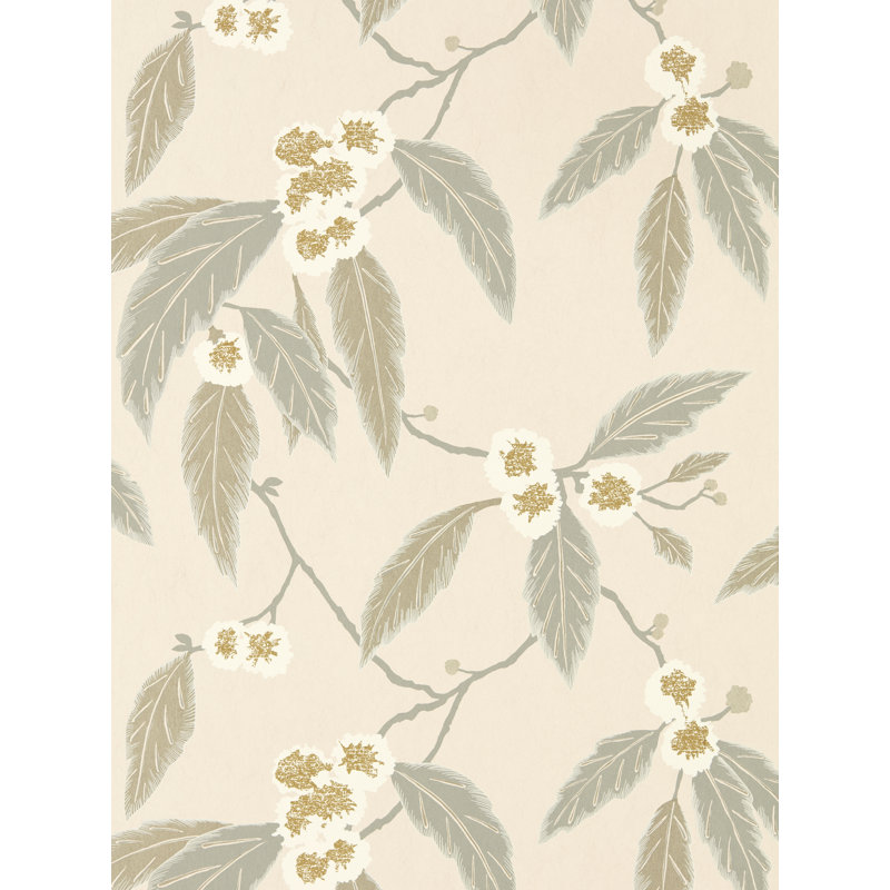 Coppice Wallpaper, Powder/Truffle/Gilver